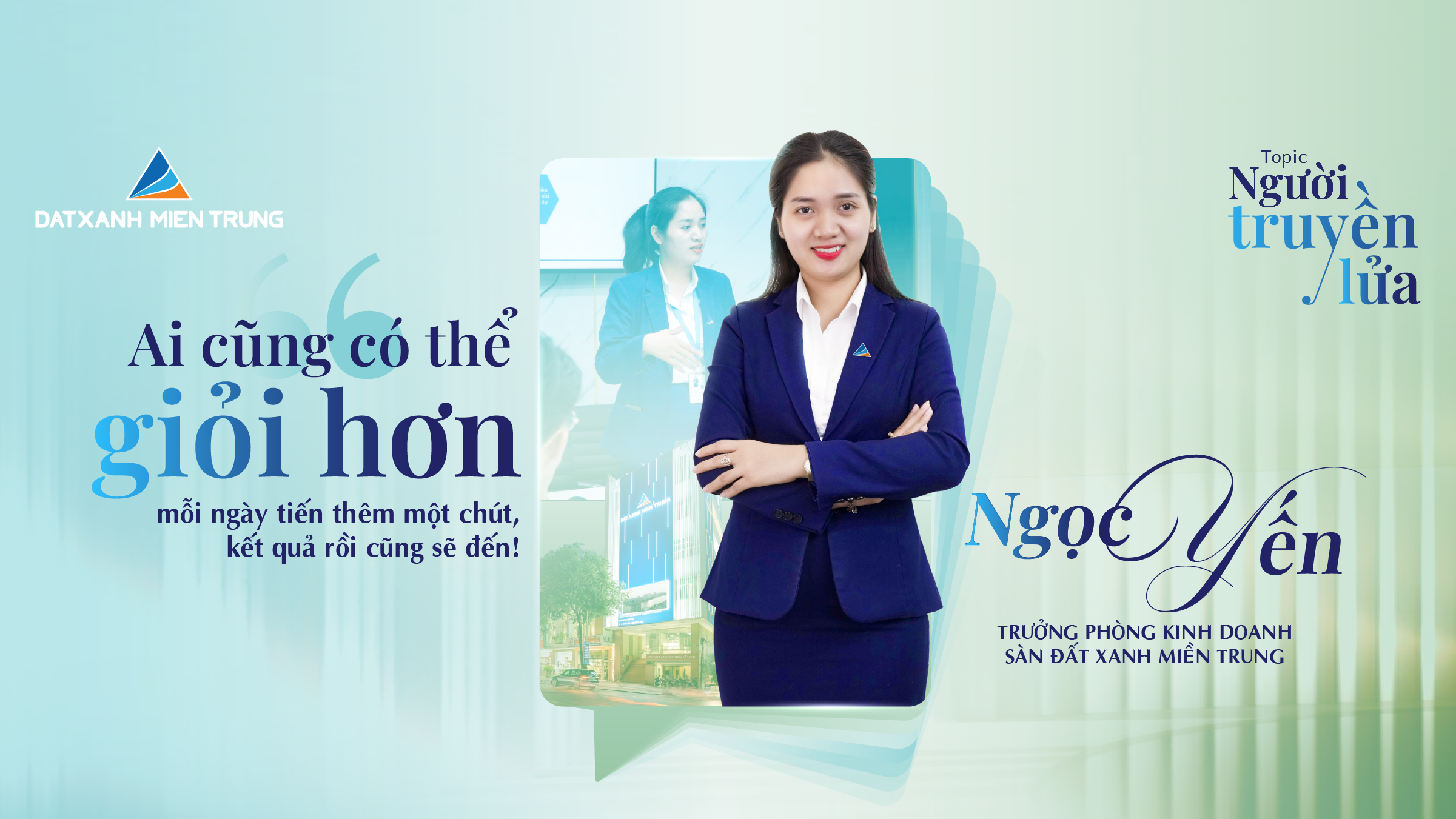 VƯỢT THỬ THÁCH, CHẠM VINH QUANG: HÀNH TRÌNH BỨT PHÁ NGOẠN MỤC CỦA TRƯỞNG PHÒNG NGỌC YẾN